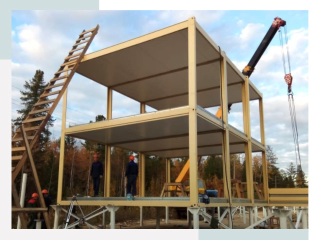 Строительство модульных здания Изобильный