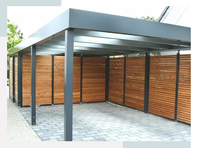 Навесы для парковки в Изобильном