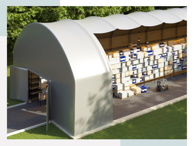 Тентовые ангары в Изобильном