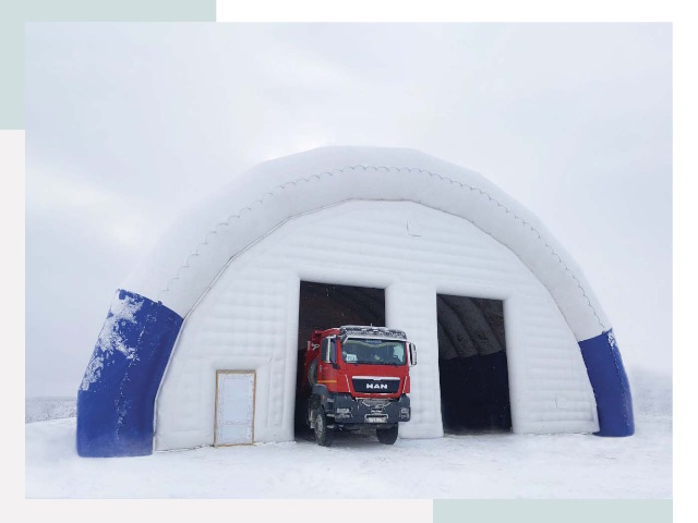 Мобильные ангары в Изобильном