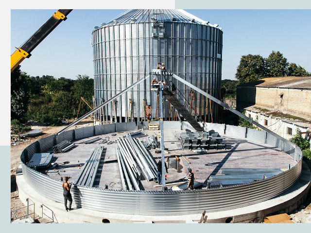 Силосы для зерна в Изобильный от 623 руб. - Надёжное хранение