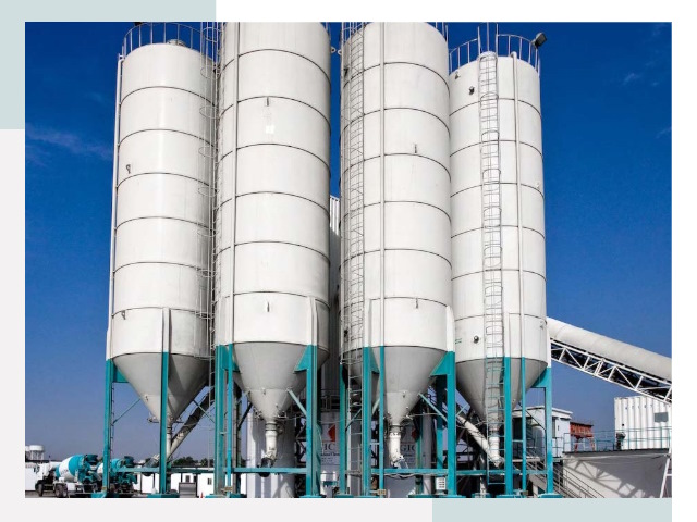 Строительство цементных силосов в Изобильном