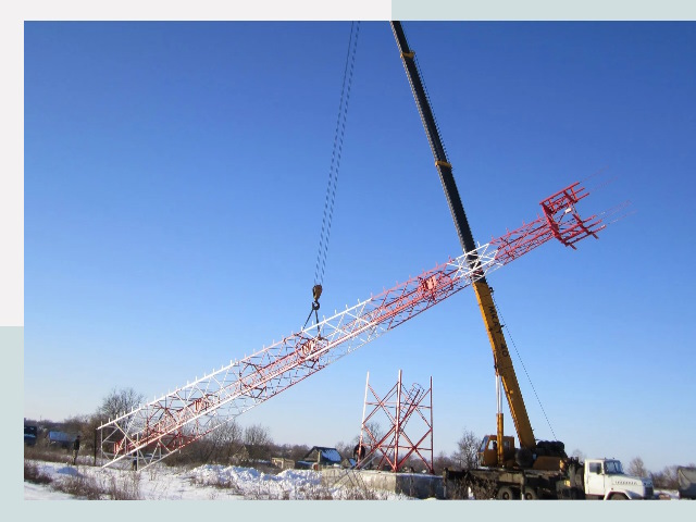 Строительство башен связи в Изобильном от 623 руб.