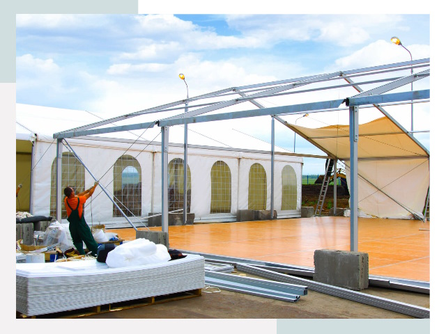 Быстро сборные шатры в Изобильном