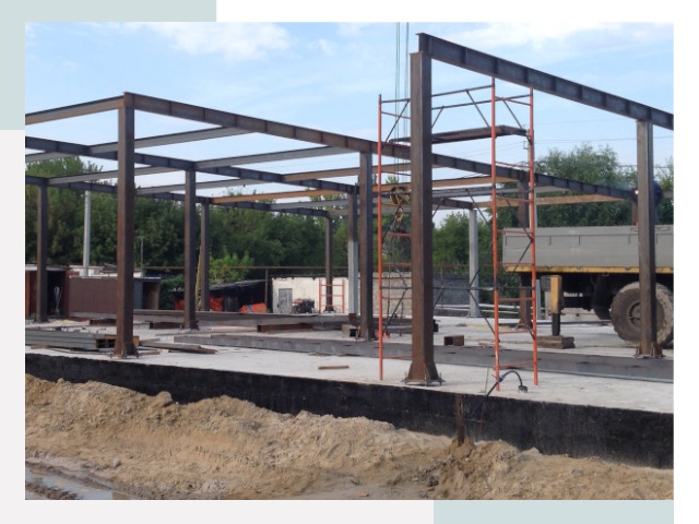 Фундамент для ангаров в Изобильном