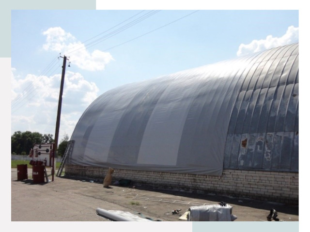 Ремонт ангаров в Изобильном